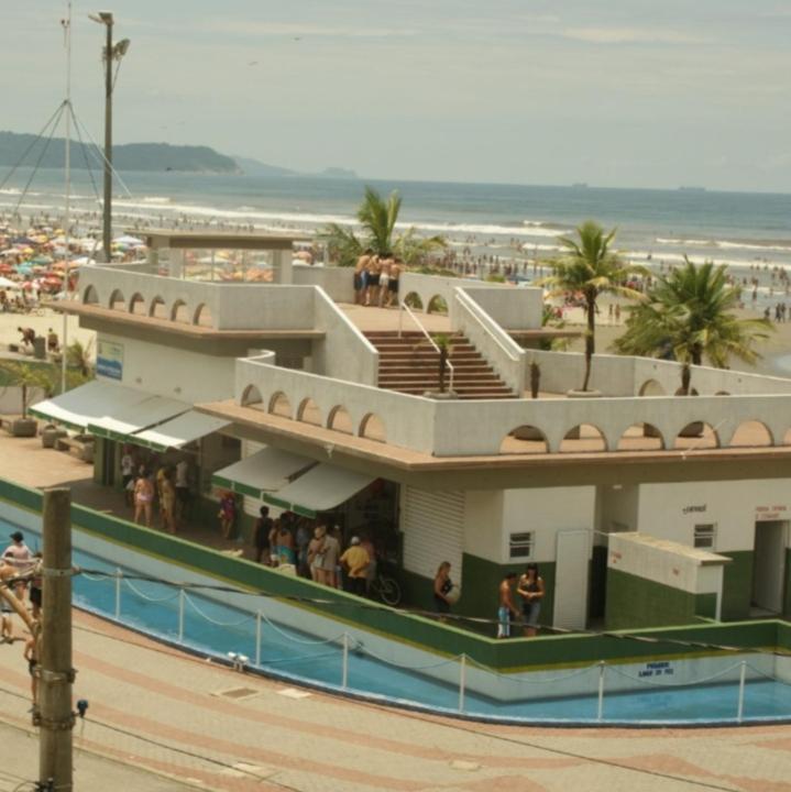 Apto Ocian Centro Praia Grande المظهر الخارجي الصورة